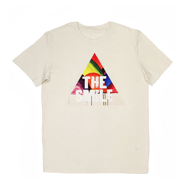 THE SMILE ALBUM TRIANGLE NATURAL T-SHIRT